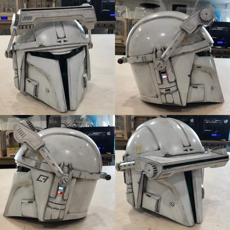 Star Wars Commando, Starwars Mandalorian, Star Wars Helmet, Love The Process, Helmet Concept, Mandalorian Helmet, Mandalorian Armor, Star Wars Design, Star Wars Trooper