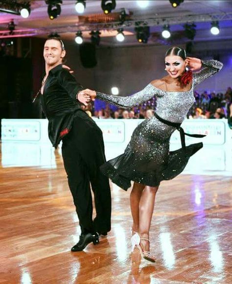 Dress from Chrisanne Yulia Zagoruychenko Dresses, Yulia Zagoruychenko, Dance Latin, Ballroom Fashion, Latin Costume, Dancesport Dresses, Dance Competition Dress, Dance Ballroom, Latin Dancing