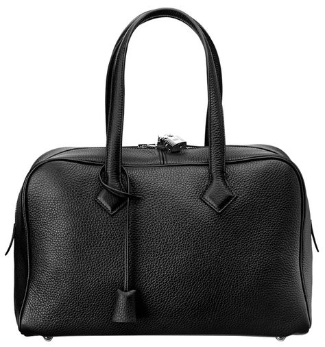 Hermes Victoria II Tote Hermes Victoria, Classic Purse, Leather Tote Purse, Hermes Handbags, Handbag Outlet, Hermes Bags, Handbags Online, Black Handbags, Birkin Bag