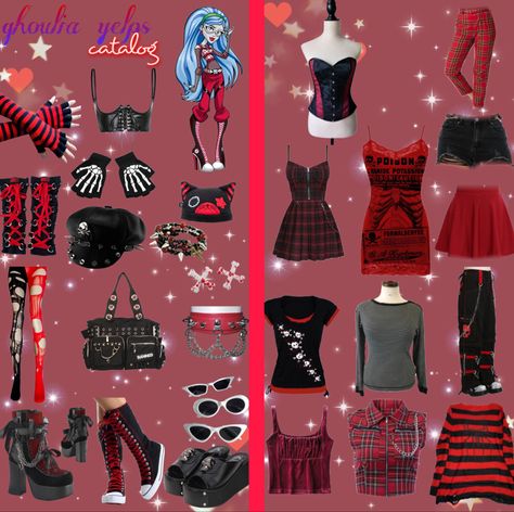 Ghoulia Yelps Inspired Outfits, Ghoulia Yelps Outfit Inspiration, Ghoulia Yelps Outfit, Ghoulia Yelps, Lulu Outfits, Monster High Clothes, High Clothes, Toxic Waste, Character Inspired Outfits