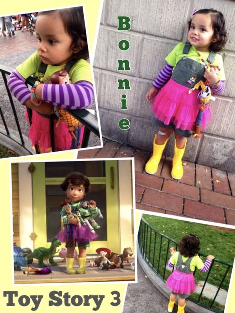 Bonnie Costume Mickeys Halloween Party Costumes, Maleficent Costume Kids, Bonnie Costume, Peter Pan Costume Kids, Disfraz Toy Story, Family Themed Halloween Costumes, Toy Story Halloween, Movie Halloween Costumes, Themed Halloween Costumes