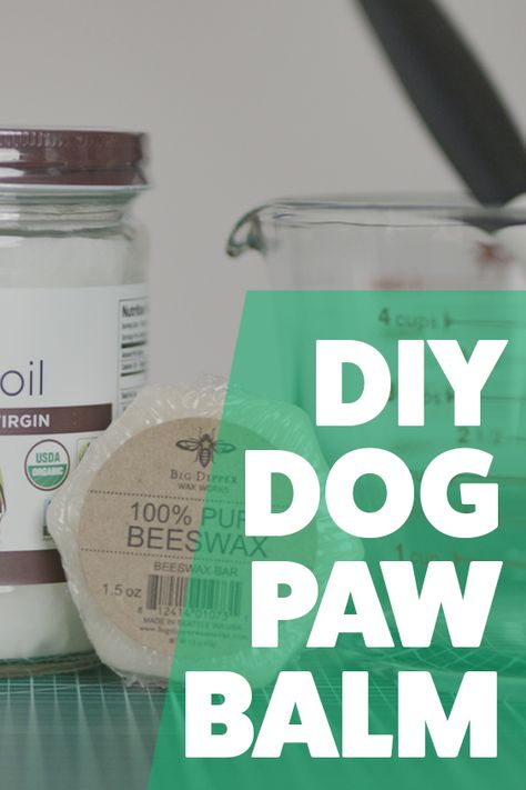 Pamper your dog with this easy homemade paw balm recipe. Paw Balm For Dogs Diy, Diy Dog Paw Balm, Paw Balm Recipe, Paw Balm For Dogs, Dog Paw Balm, Balm Recipe, Paw Balm, Diy Dog Toys, Dog Diy