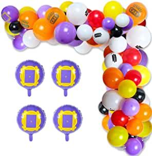 Balloons Arch, Blowing Up Balloons, Night High, Balloon Chain, Gold Confetti Balloons, Friends Party, Baby Birthday Party, Baby Shower Banner, Wishes For Baby