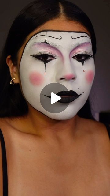 Katherine LaLatina | Makeup Artist on Instagram: "Get into this CUTE clown makeup look 🎭💗 its so easy too!!

Product used;
@danessamyricksbeauty primary palette 
@wetnwildbeauty paint pot in White 
@nyxcosmetics Jumbo eye pencil shade - Milk
@danessamyricksbeauty colorfix matte- Blackout
@danessamyricksbeauty Twin Flames -Love Spell 
@maybelline gel liner - Blackest Black 
@anastasiabeverlyhills translucent loose setting powder 
@anastasiabeverlyhills blush trip - Cocktail Party shade -Babe 
@beautybaycom Bright palette 

#chicana #clownmakeup #maquillaje #hispanicheritagemonth #makeuptutorial #latina" Primary Palette, Cute Clown Makeup, Jumbo Eye Pencil, Bright Palette, Blackest Black, Loose Setting Powder, Cute Clown, Twin Flame Love, Pencil Shading