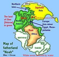 Pangea Map, Bible Maps, Bible Genealogy, Bible Project, Ancient Map, Continental Drift, Revelation Bible, Bible Mapping, Bible Study Topics