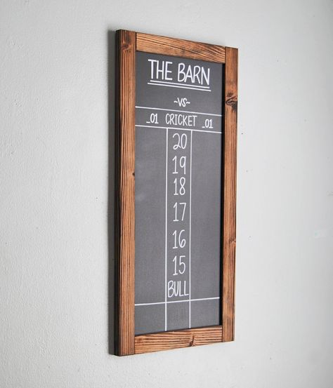 This Game Room item by TwoShmoopsBoutique has 150 favorites from Etsy shoppers. Ships from Long Beach, CA. Listed on Jan 14, 2024 Dart Scoreboard, Darts Scoreboard, Cricket Scoreboard, Magnetic Chalkboard, Laser Projects, Barrel Stave, Liquid Paint, Framed Chalkboard, Bar Room