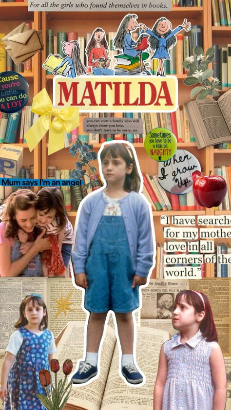 Matilda Wallpaper, Teaching Inspiration, Musical Theatre, The Girl Who, Matilda, Good Movies, Love Her, Film, Books