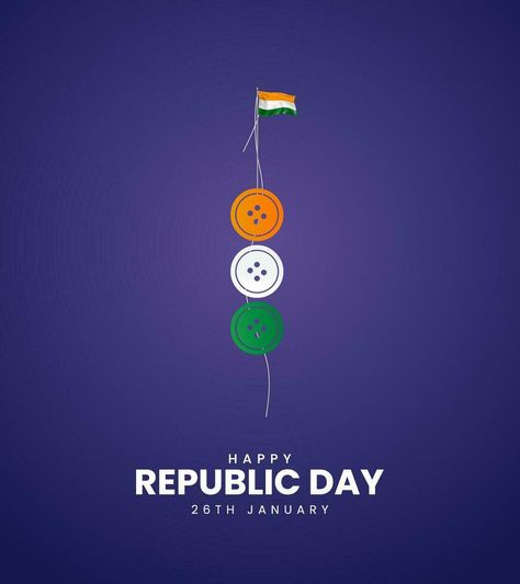 Indian Republic Day Celebrations Creative ads. Republic day creative design for social media post. Indian Republic Day Creative Ads, Republic Day Creative Ads, Republic Day Creative, Indian Republic Day, Design For Social Media, Digital Advertising Design, Creative Thoughts, 15th August, Creative Advertising Design