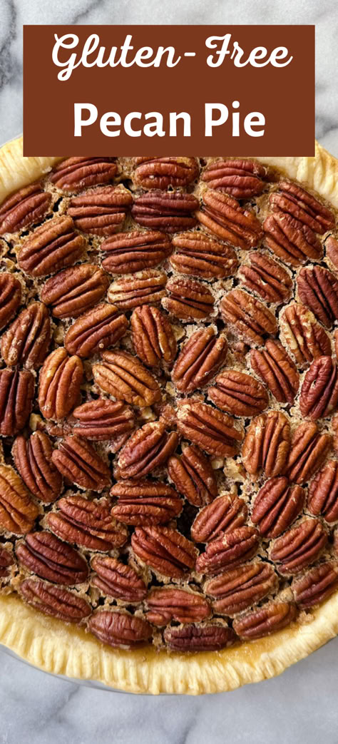 Gluten Free Pecan Pie Crust, Pie Recipes Gluten Free, Gluten Free Dairy Free Pecan Pie, Gf Pecan Pie, Gluten Free Pecan Pie Recipe, Dairy Free Pecan Pie, Gluten Free Pie Crust Recipe, Gluten Free Pecan Pie, Classic Pecan Pie