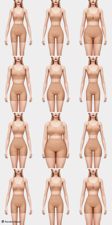 Ts4 Cc Maxis Match Body Presets, Sims 4 Body Sliders Patreon, Sims Cc Face Shape, Sims 4 Petite Body Preset, Sims 4 Skin Preset Cc, Sims 4 Stretch Mark Cc, Kk Sims 4 Cc, Sims 4 Features Cc, Height Preset Sims 4