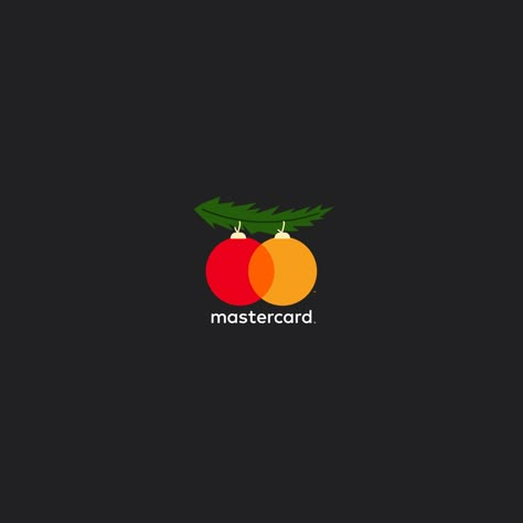 The Halo Lab team returns to you in a festive mood. Today we present you the Christmas logo for Mastercard. Xmas Logo Design, Logo Christmas Design, Christmas Branding Design, Christmas Logo Design, Christmas Design Graphic, Xmas Cocktails, Christmas Profile Pictures, Xmas Graphic, Christmas Social Media