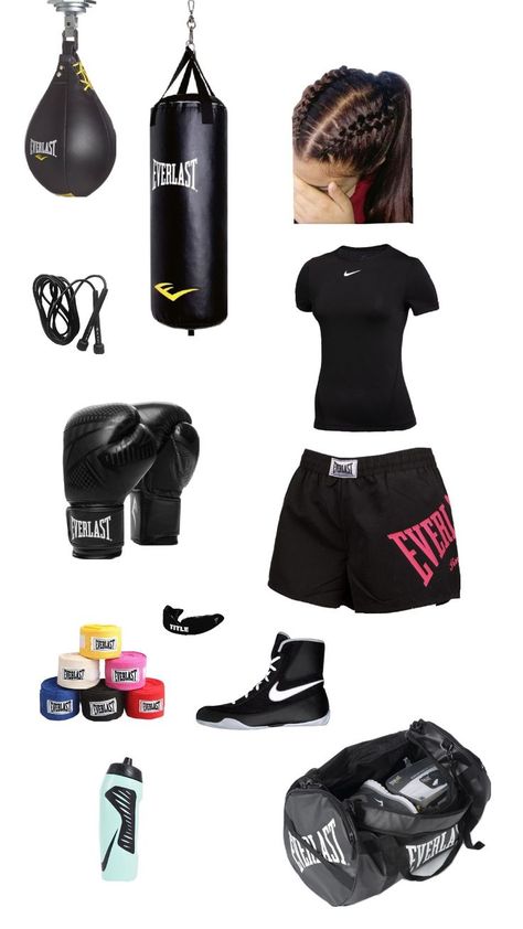 Boxer Aesthetic, Boxing Clothes, Boxe Thai, Trening Sztuk Walki, Cute Outfits With Leggings, Biker Aesthetic, Boxing Girl, Fitness Wear Outfits, Simple Trendy Outfits