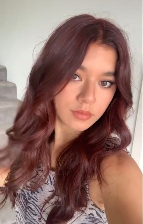 Red Hair Colour, Dark Red Hair Color, Dark Red Hair, Hair Due, Hair Color Auburn, Red Hair Color, Hair Inspiration Color, Cut My Hair, Hair Inspo Color