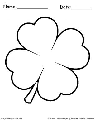 4 Leaf Clover Coloring Pages, Four Leaf Clover Coloring Pages, Clover Printable Templates, 3 Leaf Clover Template, Four Leaf Clover Printable Free, 4 Leaf Clover Template Free Printable, Four Leaf Clover Template, Clover Templates, Clover Coloring Page