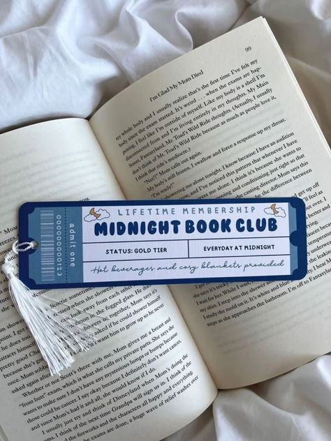 Book Inspired Bookmarks, Booktok Bookmarks, Ticket Bookmark, Blue Bookmark, Bookmark Dimensions, Owl Bookmark, Cool Bookmarks, Bookmark Design, Handmade Bookmarks Diy