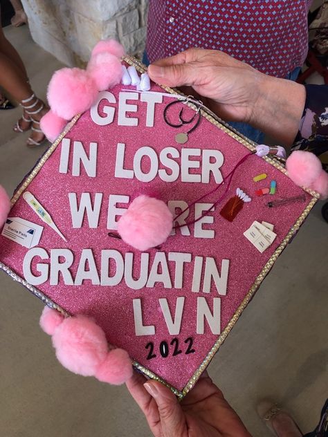 Lvn Cap Decoration, Lvn Graduation Cap, Lvn Graduation, Graduation Cap Decoration Nursing, Nursing Graduation Cap, Nurse Graduation Cap, Grad Caps, Cap Decoration, Graduation Cap Decoration