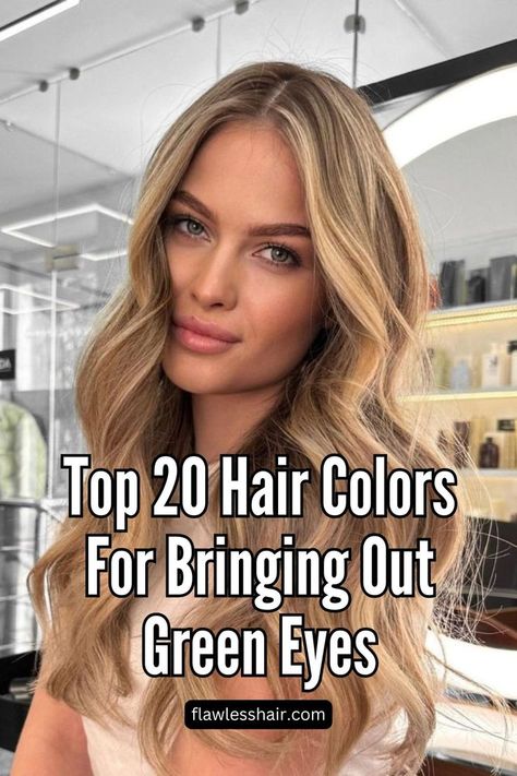 Honey Blonde Balayage Hair Colors For Green Eyes, Colors For Green Eyes, Green Eyes Blonde Hair, Honey Blonde Balayage, Blonde Green Eyes, Hair Colour For Green Eyes, Honey Balayage, Blonde Hair Green Eyes, Hair Solution