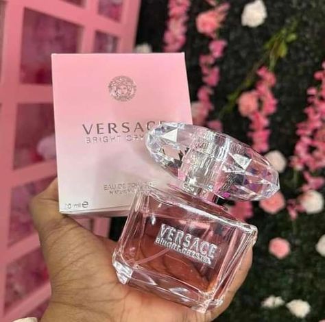 Aesthetics vibes 🌙 | For the girls that love to smell good | Facebook Koleksi Parfum, Perfume Versace, Girls Work, Versace Perfume, Versace Bright Crystal, Bright Crystal, Perfume Collection Fragrance, Perfume Store, Perfume Scents