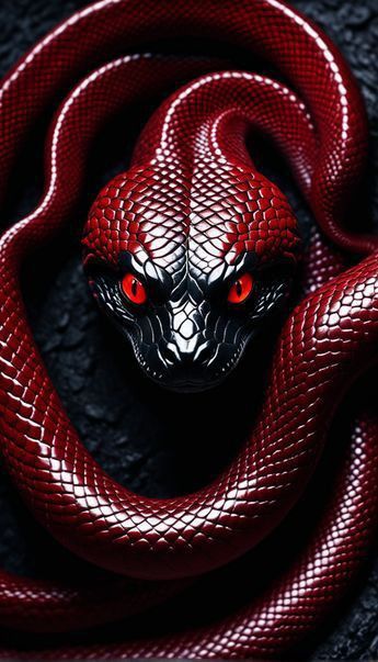 Naga Snake, African Jungle Animals, Fire Snake, African Jungle, Superman Wallpaper, Colorful Snakes, Hogwarts Dr, Pictures Of Shiva, Cobra Snake