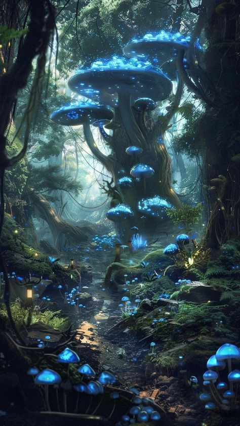 Fantastical Architecture, Fantasy Settings, Fantasy World Map, Best Nature Wallpapers, World Birds, Nature Wallpapers, Fantasy Forest, Forest Creatures, Fantasy Theme