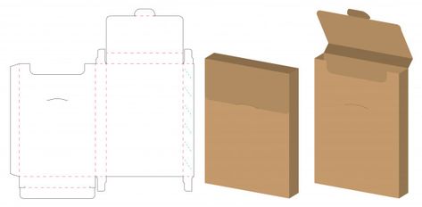 Envelope Box Template, Packaging Die Cut, Wedding Menus Design, Packaging Template Design, Paper Box Template, Packaging Ideas Business, Packaging Template, Gift Box Template, Box Packaging Design