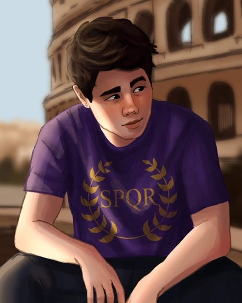 Frank Zhang fanart by _kaminarty_ Hazel And Frank, Percy Jackson Annabeth Chase, Zio Rick, Hazel Levesque, Frank Zhang, Pjo Hoo, Percy Jackson Quotes, Percy Jackson Fan Art, Percy Jackson Characters