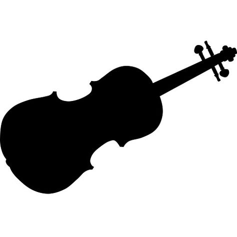 violin silhouette - Google Search