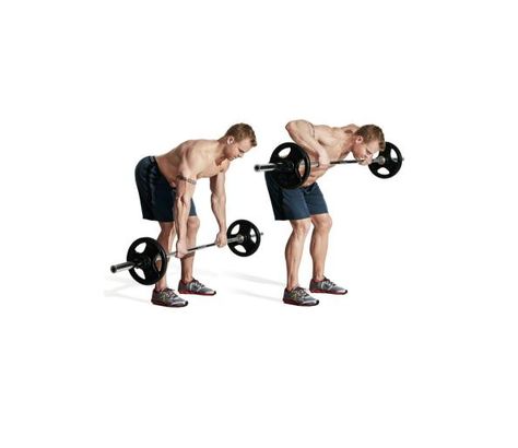 Bentover Row to Neck Bentover Row, Workouts To Build Muscle, Best Back Exercises, One Arm Row, Back Workouts, Good Back Workouts, Suspension Trainer, Men's Journal, Mens Journal