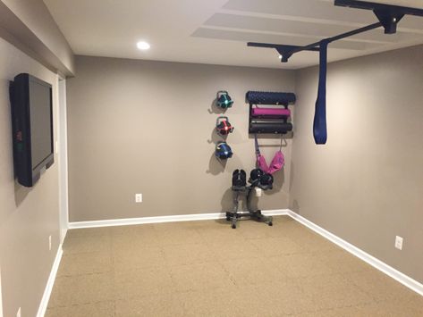 7 ft. ceiling custom pull up bar - Stud Bar - Ceiling or Wall Mounted Pull-up Bar Bar Ceilings, Pull Bar, Basement Ceiling, Pull Up Bar, Tall Ceilings, Basement Bar, Bar Studs, Workout Rooms, Trx