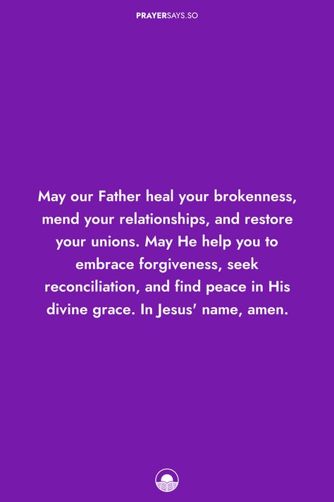 See what Prayer can say about #Reconciliation at PrayerSays.so. Divine Grace, A Prayer, Finding Peace, Names Of Jesus, Friends And Family, Encouragement, Bible, Healing, With Friends