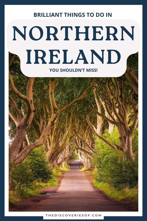 Top Things to do in Northern Ireland. From the Dark Hedges to Giant's Causeway and hidden gems, these are the places to visit in Northern Ireland you shouldn't miss. Foreign Places, Travel Ireland Tips, The Dark Hedges, Dunluce Castle, Northern Ireland Travel, Planning A Road Trip, Beautiful Ireland, Rope Bridge, Ireland Road Trip