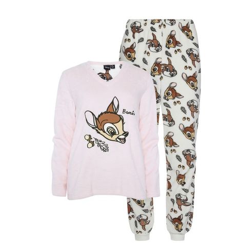 Disney Bambi Sherpa PJ Set ❤ liked on Polyvore featuring intimates, sleepwear, pajamas, disney, disney pajamas, disney pjs and disney sleepwear Hello Kitty Pj Pants, Primark Pjs, Primark Pyjamas, Disney Pjs, Disney Pajamas, Cute Pjs, Cute Sleepwear, Pajamas Gift, Christmas Nightwear