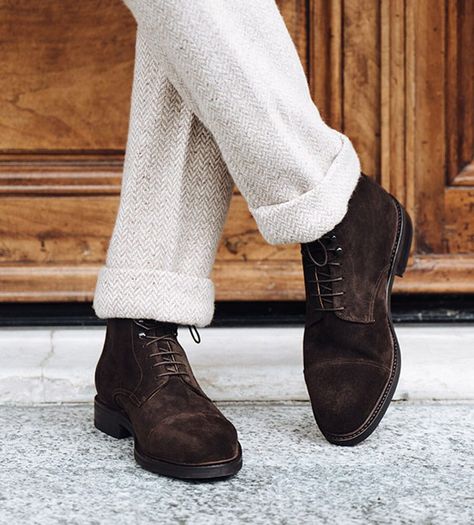 Dress Boots Men, Best Mens Winter Boots, Brown Suede Dress, Mens Suede Boots, Dress Up Shoes, Mens Dress Boots, Mens Winter Boots, Men’s Boots, Mens Leather Boots