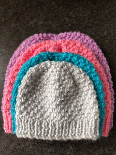 Sammy B's knitting patterns : Penny's hat Knitted Baby Hats Free Patterns Simple, Knitting Patterns Free Hats Baby, 8ply Beanie Pattern Free, Knitted Preemie Hats Pattern, Knitting Pattern For Baby Hat, Knit Baby Hat Free Pattern, Newborn Hats Knit Free Pattern, Free Knitting Patterns Baby Hats, 4ply Baby Hat Knitting Patterns Free