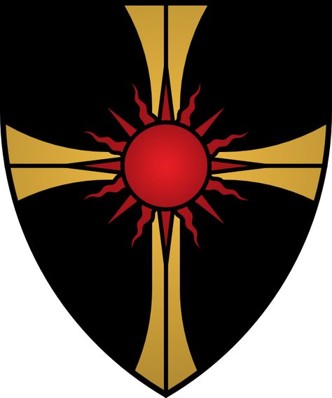 Coat of arms of the Order of the Black Knights by kriss80858 Coat Of Arms Fantasy Art, Guild Symbols, Elven Coat, Knightmare Frame, Crest Of Flames, Symbols Ideas, Knight Crest, Coat Of Arms Design, Dark Angels Heraldry