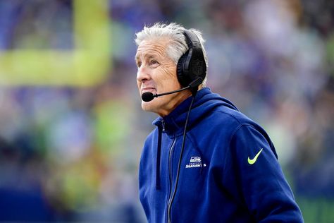 Pete Carroll is out as head coach of Seahawks in shocking move Pete Carroll, Lombardi Trophy, Geno Smith, Russell Wilson, Sport Illustration, Seattle Seahawks, Pittsburgh Steelers, New England Patriots, Moving Forward