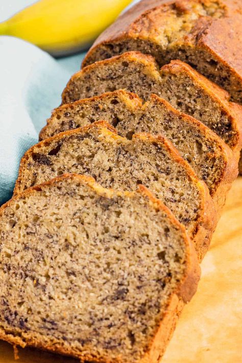 Dairy Free Banana Bread Quick Banana Bread Recipe, Simple Banana Bread Recipe, Sugar Free Oatmeal Cookies, Quick Banana Bread, Simple Banana Bread, Dairy Free Banana Bread, Sugar Free Oatmeal, Delicious Banana Bread Recipe, Banana Bread Recipe Moist