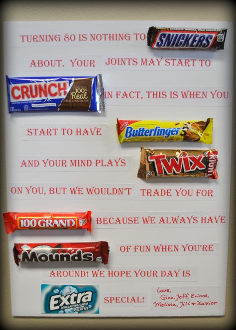 80th birthday candy bar poster 40 Candy Bar Poster, Candy Poster Board 60th Birthday, 40th Birthday Candy Bar Poster, 60 Candy Bar Poster, 75th Birthday Candy Bar Poster, 90th Birthday Candy Bar Poster, 50 Candy Bar Poster, Candy Bar Birthday Cards Poster Ideas, Candy Bar Cards Birthday