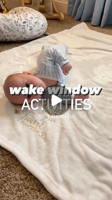 3 Month Old Wake Window Activities, Wake Window Activities By Age, 4 Month Wake Windows, Newborn Wake Windows Activities, 4 Month Baby Activities, Baby Wake Windows, Wake Windows By Age, Baby 4 Months, Wake Windows