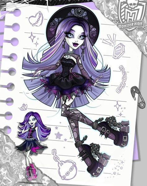 Monster high Kida Disney, Monster High Cosplay, Spectra Vondergeist, Monster H, Arte Monster High, Arte Do Kawaii, Klub Winx, Monster High Pictures, Catty Noir