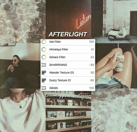 Afterlight Filter, Cool Apps, Foto Editing, Camera Tricks, Vsco Themes, Best Vsco Filters, Photo Editing Vsco, Vsco Photography, Vsco Presets