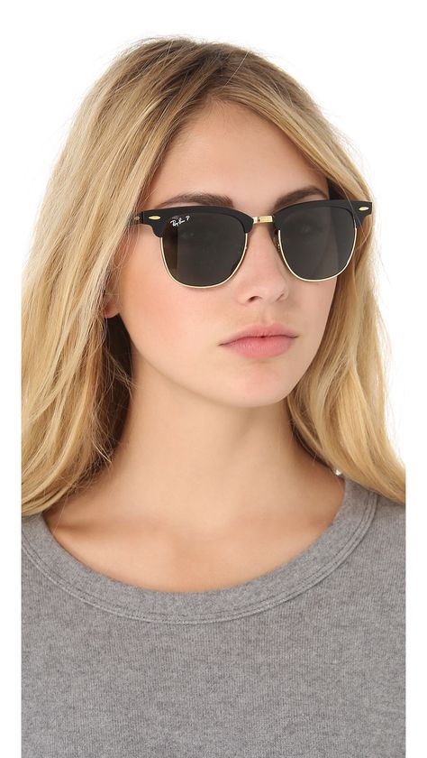 Ray-Ban Oversized Two Tone Clubmaster Sunglasses Glasses Woman, Sunglasses Store, Ray Ban Sunglasses Outlet, Clubmaster Sunglasses, Ray Ban Outlet, Women Outfit, Cat Eye Glasses, Black Sunglasses, Only Fashion