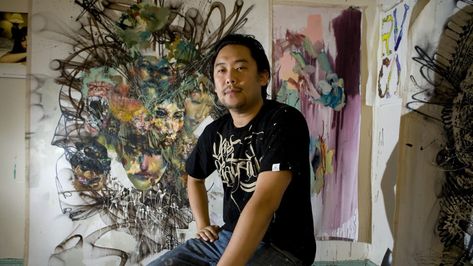 David Choe, Facebook's Millionaire Graffiti Artist (Photos) David Choe, Canadian Art, Graffiti Artist, Street Artists, Banksy, Ny Times, Graffiti Art, Art School, Contemporary Artists