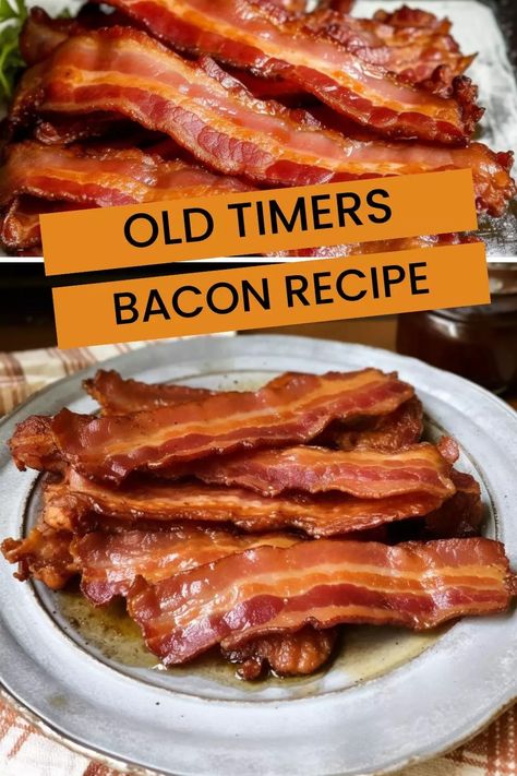 Old Timers Bacon Recipe – Hungarian Chef Fresh Bacon Recipes, Cooked Bacon Recipes, Homemade Bacon Recipes, Healthy Bacon Recipes, Oven Cooked Bacon, Making Bacon, Bacon Recipes For Dinner, Old Timers, Homemade Bacon