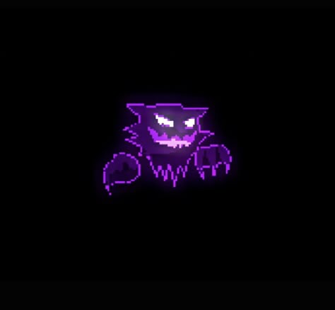 Silver Wolf Banner, Purple Pfps, Cute Gengar, Purple Widget, Gengar Pokemon, Phone Widget, Pixel Art Pokemon, Phone Customization, Purple Star