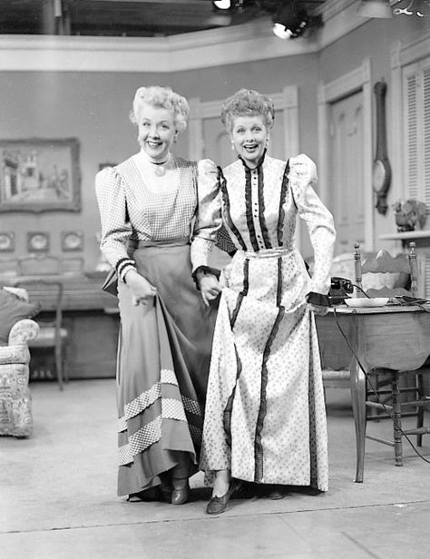 "Lucille and I were just like sisters. We adored each other’s company. She and I had so many laughs on “I Love Lucy” that we could hardly get through filming without cracking up." -Vivian Vance Lucy Ball, I Love Lucy Show, Lucille Ball Desi Arnaz, Lucy And Ricky, Desi Arnaz, The Lone Ranger, Lucille Ball, Old Shows, Love Lucy