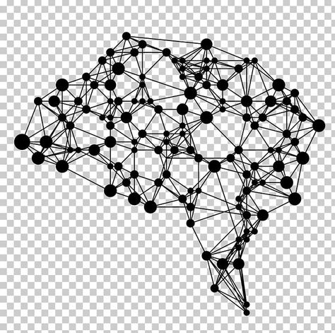 Machine Learning Wallpaper, Network Aesthetic, Computer Png Aesthetic, Network Illustration, Networking Aesthetic, Machine Learning Illustration, Brain Png Icon, Brain Clipart Black And White, Brain Neurons Art