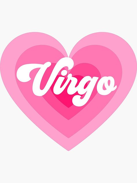 Virgo + Core + Aesthetic, Pink Heart Sticker, Alchemy Magic, Stickers Ideas, Sticker Aesthetic, Virgo Quotes, Phone Decoration, Love Astrology, Astrology And Horoscopes