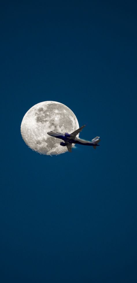 Plane And Moon Tattoo, Airplane And Moon, Plane Wallpaper, Plane Tattoo, Full Moon Tattoo, Airplane Silhouette, Plane And Pilot, Airplane Wallpaper, Airplane Flying