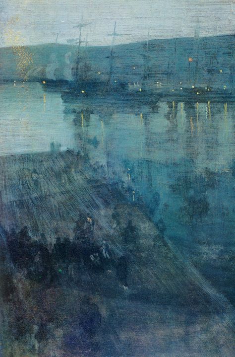 Midnight Summer Dream, James Whistler, Midnight Summer, Basement Painting, James Abbott Mcneill Whistler, James Mcneill Whistler, Modern Art Movements, 2023 Art, Midnight Garden